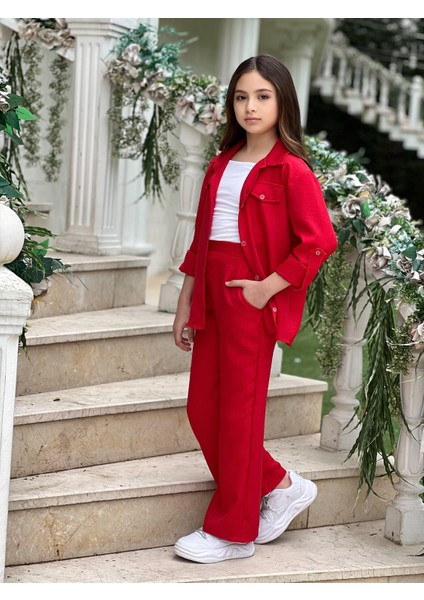 Keten Ceketli Şık Takım modelleri