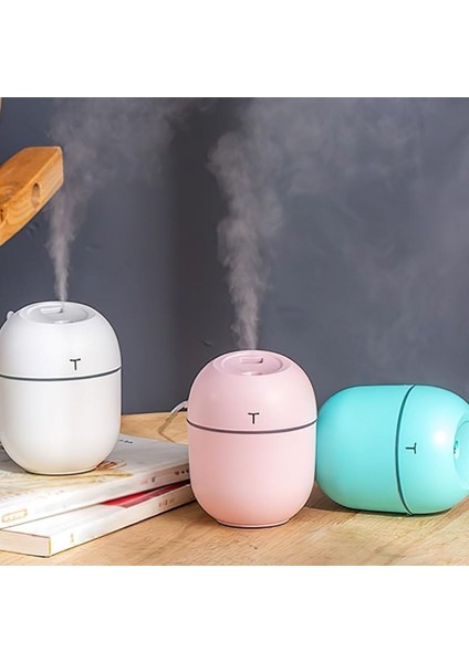 Işıklı Kuru Havayı Azaltan ve Aromaterapi Deneyimi Sunan Hava ve Oda Nemlendirici