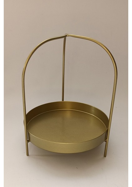 Gold Metal Aksesuar ve Makyaj Organizer - Çok Amaçlı Düzenleyici - Lattice modelleri