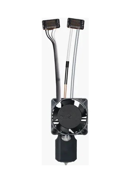 Sertleştirilmiş Çelik Nozullu Komple Hotend Tertibatı -0.4mm P1P,P1S Için