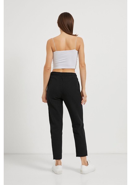 Paça Püsküllü Doğal Kumaş Rahat Fit Pantolon modelleri