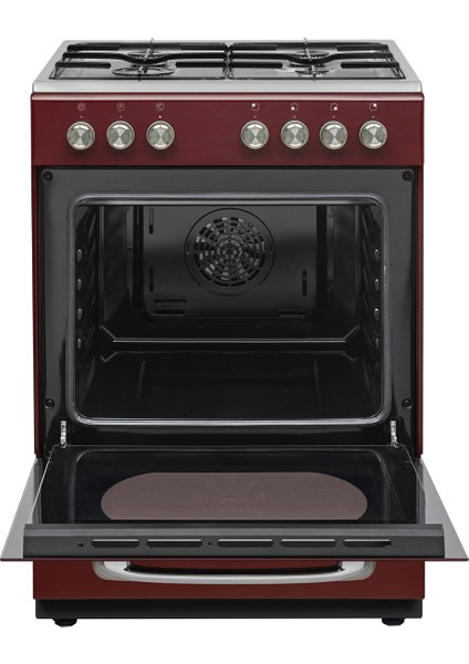 Retro Sf 84011 Dg Bordo 4 Gözü Gazlı A Enerji Sınıfı Solo Fırın modelleri