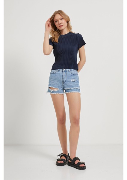 Armalıfe 0001 Piliseli Kısa Kol Kadın Bluz modelleri