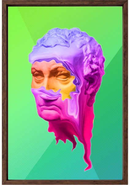 Ahşap Tablolar- Yapay Zeka ile Oluşturulmuş Görseller Uv Baskı-Mdf Tablo /5542