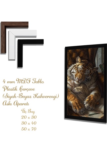 Ahşap Tablolar- Yapay Zeka ile Oluşturulmuş Görseller Uv Baskı-Mdf Tablo /5262