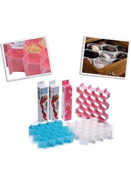 Dolap Çekmece Çorap Iç Çamaşır Takı Aksesuar Makyaj Düzenleyici Petek modelleri