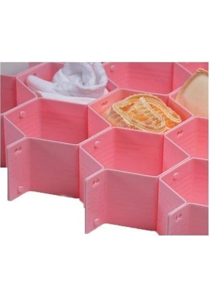 Dolap Çekmece Çorap Iç Çamaşır Takı Aksesuar Makyaj Düzenleyici Petek fırsatları