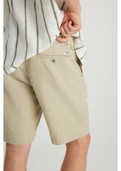 Regular Fit Normal Kesim Lastik Bel Detaylı Açık Yeşil Şort indirimleri