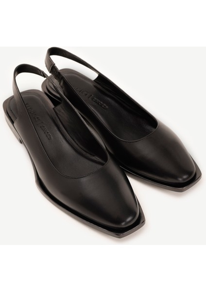 Arkası Açık Deri Düz Ayakkabı fırsatları