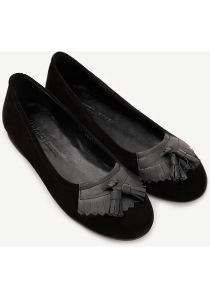 Püskül Detaylı Deri Babet fırsatları