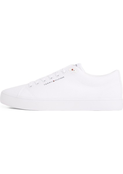 Beyaz Erkek Sneaker Th Hı Vulc Low Core Canvas fiyatları