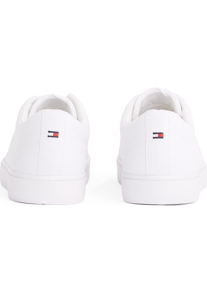 Beyaz Erkek Sneaker Th Hı Vulc Low Core Canvas indirimleri