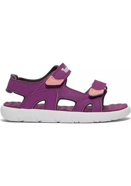 Mor Kız Çocuk Sandalet TB0A5M2DETQ1-PERKINS Row Backstrap