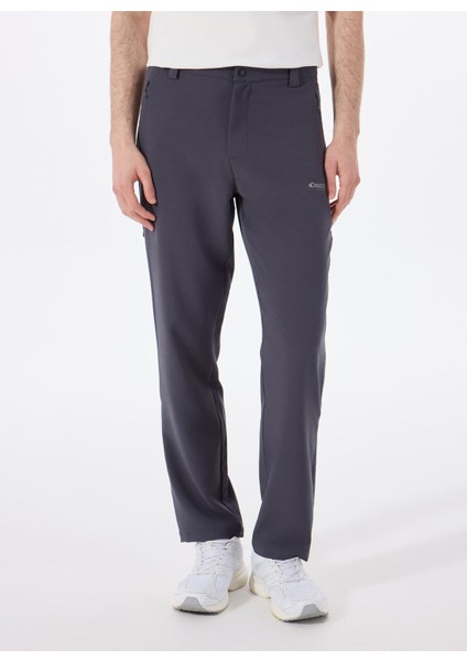 D5SM-PNT3790 Antrasit Düz Paça Standart Düz Erkek Outdoor Pantolonu modelleri