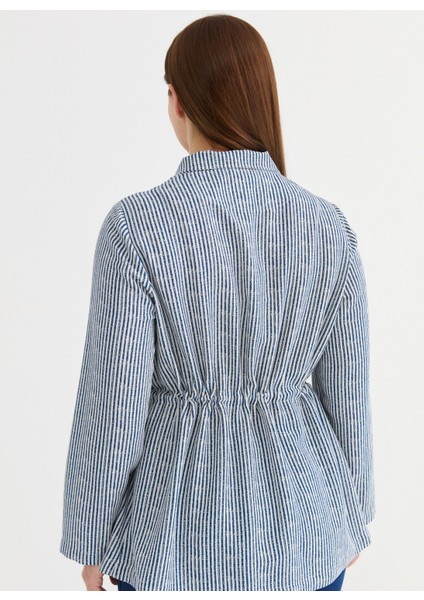 Normal Lacivert Kadın Ceket 25YSL1467-BB fırsatları