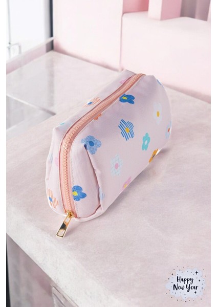 Çiçek Desenli Anne Bebek El Çantası Clutch Seyahat Bakım ve Makyaj Çantası Organizer fiyatları