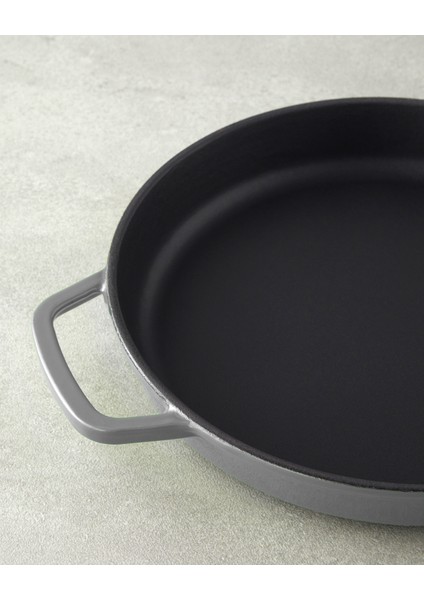 Hecha Demir Döküm Sahan 20 cm Gri