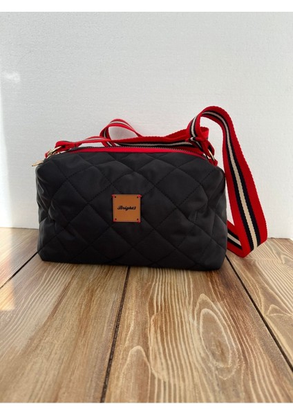 Kapitone Makyaj Bakım, Saç Şekillendirici, Seyahat Çantası, Organizer Çeyiz Omuz Çantası