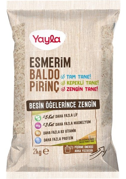 Esmerim Baldo Pirinç 2 kg