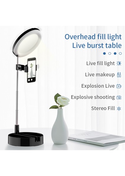 11 Inç Taşınabilir Halka Işığı 3 Renk Modu 10 Parlaklık (Yurt Dışından) modelleri