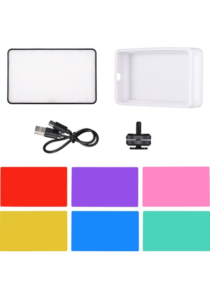 ST120 Cep LED Video Işığı Şarj Edilebilir Iki Renk Sıcaklığı Ayarlanabilir CRI95+ (Yurt Dışından) modelleri