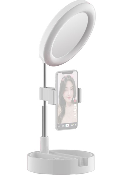 Taşınabilir LED Halka Işığı 3 Renk Modu 10 Parlaklık Seviyesi (Yurt Dışından) fırsatları