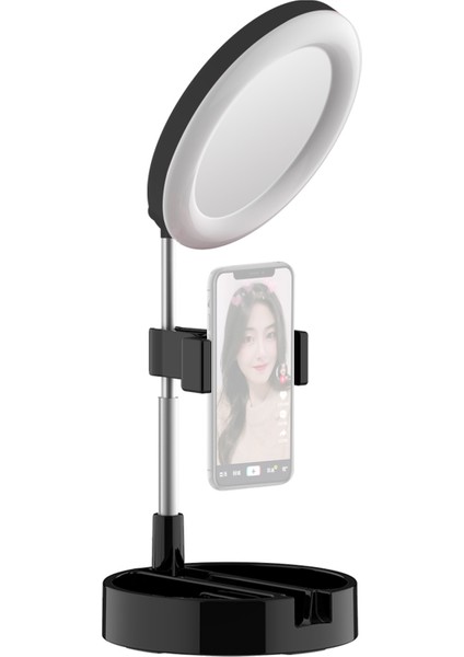 Taşınabilir LED Halka Işığı 3 Renk Modu 10 Parlaklık Seviyesi (Yurt Dışından) modelleri