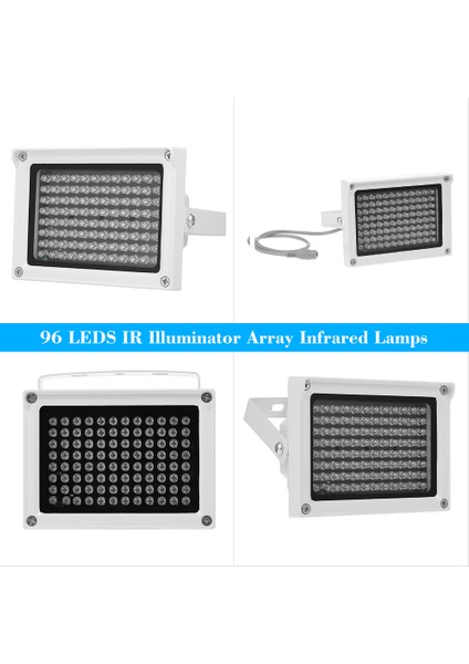 96 LED Ir Gece Görüşü Suya Dalı (Yurt Dışından)