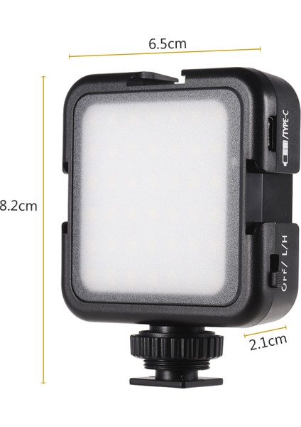 42 LED Ultra Parlak LED Video Işıkları Aydınlatma Seviyesi Ayarlanabilir 6000K Sabit Renk Sıcaklığı (Yurt Dışından) fırsatları