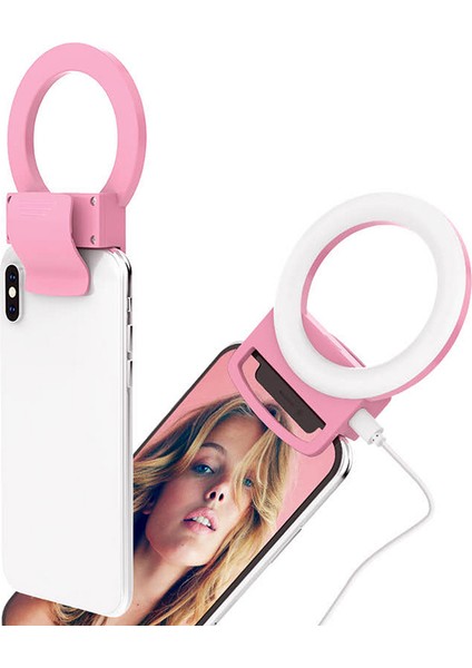 Taşınabilir Si Halka Işığı Şarj Edilebilir Parlaklık Ayarlı (Yurt Dışından) indirimleri