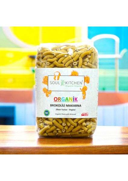 Brokolili Makarna 330 gr (Vegan) (İlave Tuzsuz)