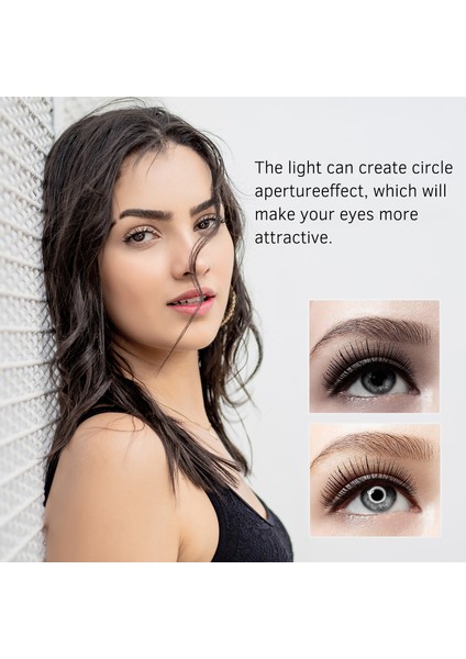 10 Inçlik LED Halka Işığı 3 Aydınlatma Modu Parlaklık Ayarlanabilir (Yurt Dışından) indirimleri