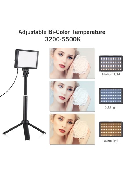 2 Adet 15W LED Video Işık Seti Fotoğrafçılık Için Iki Renkli Parlaklık Ayarlı (Yurt Dışından) indirimleri