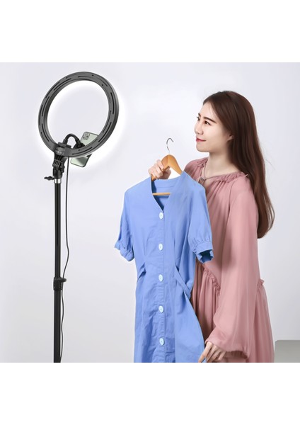 Youpin Canlı Yayın Için 3 Renkli 10 Inçlik Işık Halkalı Masa Lambası (Yurt Dışından) fırsatları