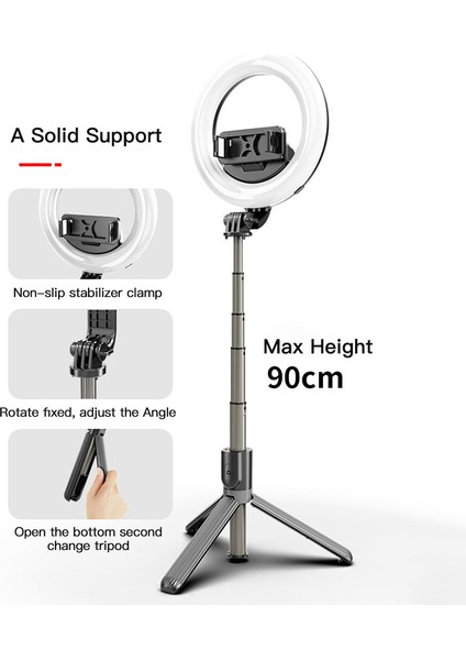 Taşınabilir Doldurma Işığı Bt Bağlantılı Ayrılabilir Uzaktan Kumanda (Yurt Dışından) indirimleri