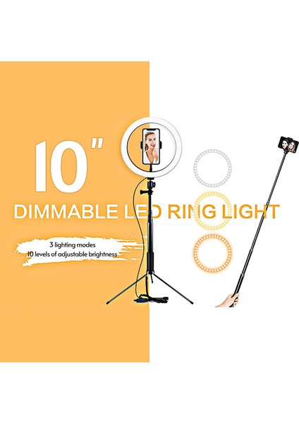 26 cm Fotoğrafçılık Için Si Stülü ve Uzaktan Kapaklı LED Halka Doldurma Işığ (Yurt Dışından) fiyatları