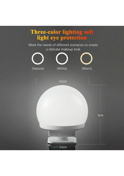 USB Makyaj Işığı Üç Renkli Dimmer (Yurt Dışından) fırsatları