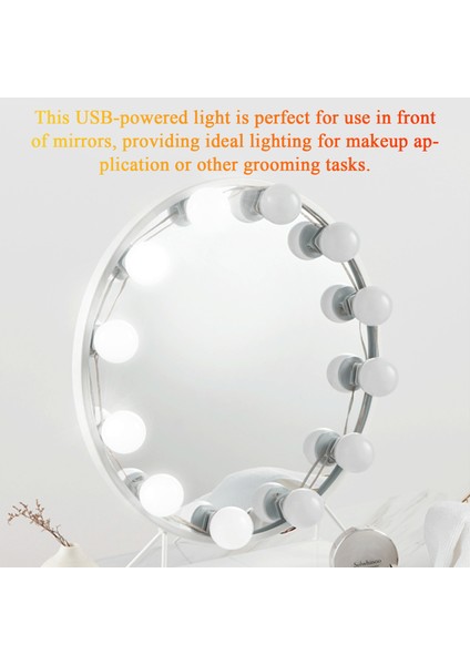 USB Makyaj Işığı Üç Renkli Dimmer (Yurt Dışından) indirimleri