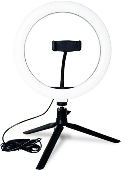 Ayarlanabilir LED Halka Işığı Tripod Standı (Yurt Dışından)