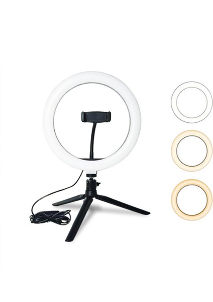 Ayarlanabilir LED Halka Işığı Tripod Standı (Yurt Dışından) fırsatları