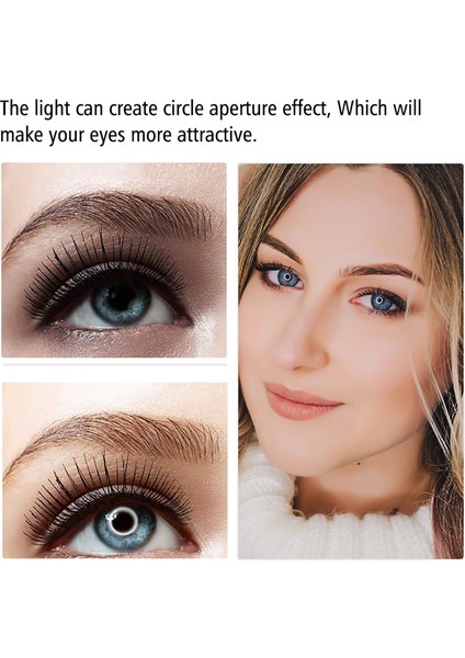 8,6 Inç Taşınabilir LED Halka Işığı 3 Işık Modu Parlaklık Ayarlanabilir (Yurt Dışından) indirimleri