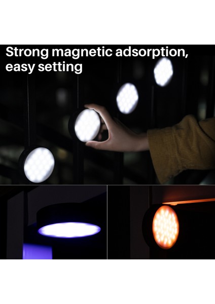 Vıjım R66 Mini Rgb LED Video Işığı 2500K - 9000K Parlaklık Ayarlanabilir 20 Işık Efekti (Yurt Dışından) fiyatları