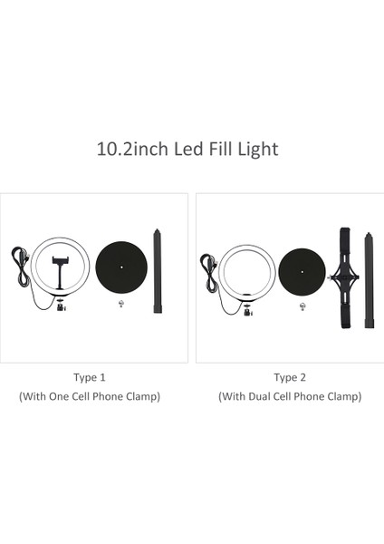 Puluz 10,2" Sie Yuvarlak Işığı Uzatılabilir Standı Parlaklık Ayarlı (Yurt Dışından) fiyatları