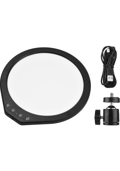 10W LED Video Işığı 3000K-6000K Ayarlanabilir CRI90+ Vlog Fotoğrafçılığı Için (Yurt Dışından) fırsatları