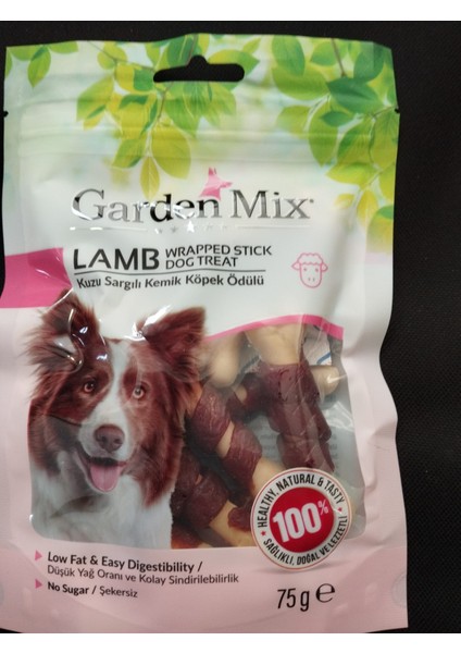 Kuzu Sargılı Kemik Köpek Ödülü 75 gr modelleri