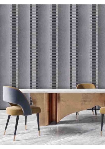 Pütürlü Duvar Desenli Silinebilir Sağlıklı Tekstil Duvar Kağıdı