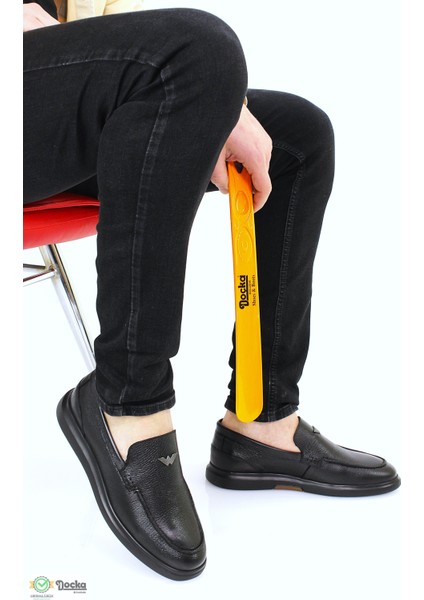 Erkek Deri Düz Taban Bağcıksız Günlük Ayakkabı MR5Y/LF21193 fiyatları