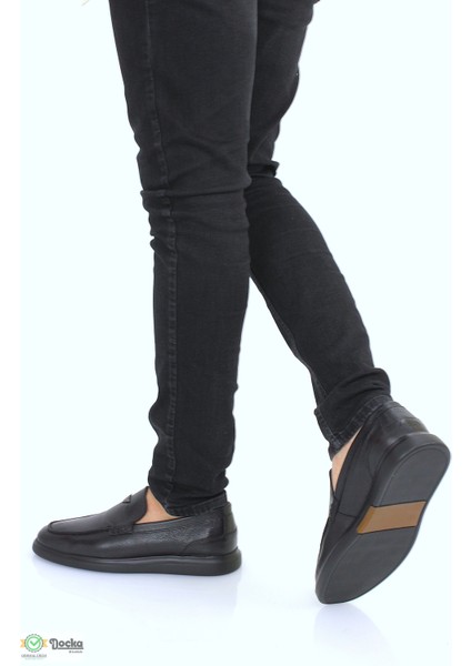 Erkek Deri Düz Taban Bağcıksız Günlük Ayakkabı MR5Y/LF21193 modelleri