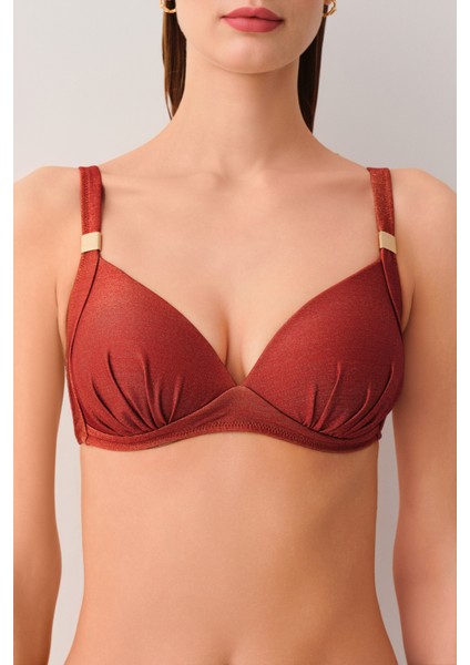 Jenny Aksesuarlı Üçgen Bikini Üst modelleri