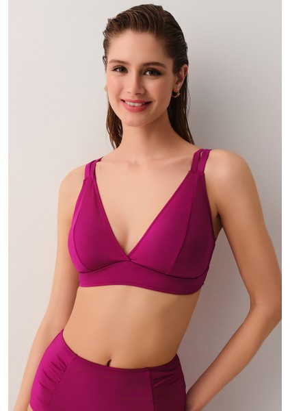 Üçgen Bikini Üst